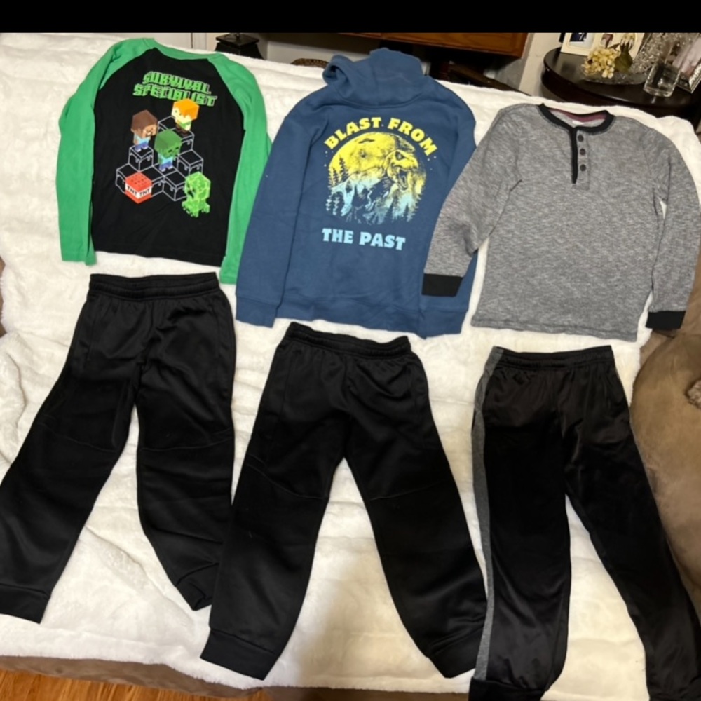 Boys Sz 6/7 Shirts and Pants Bundle #5.